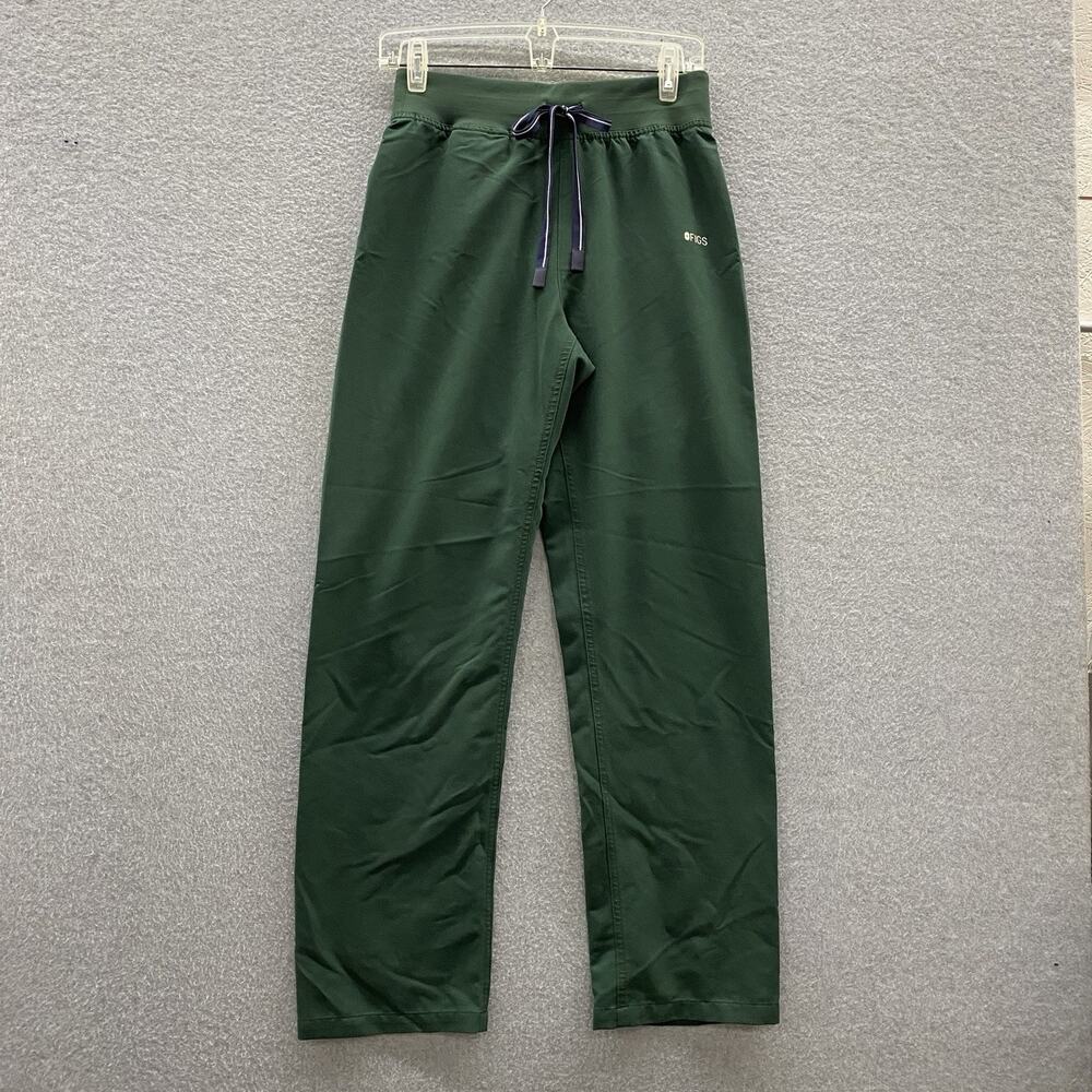 FIGS Women’s Scrub Pants Size S British Racing Green Technical Collection Rare